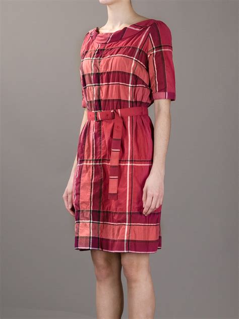 burberry plaid dresses